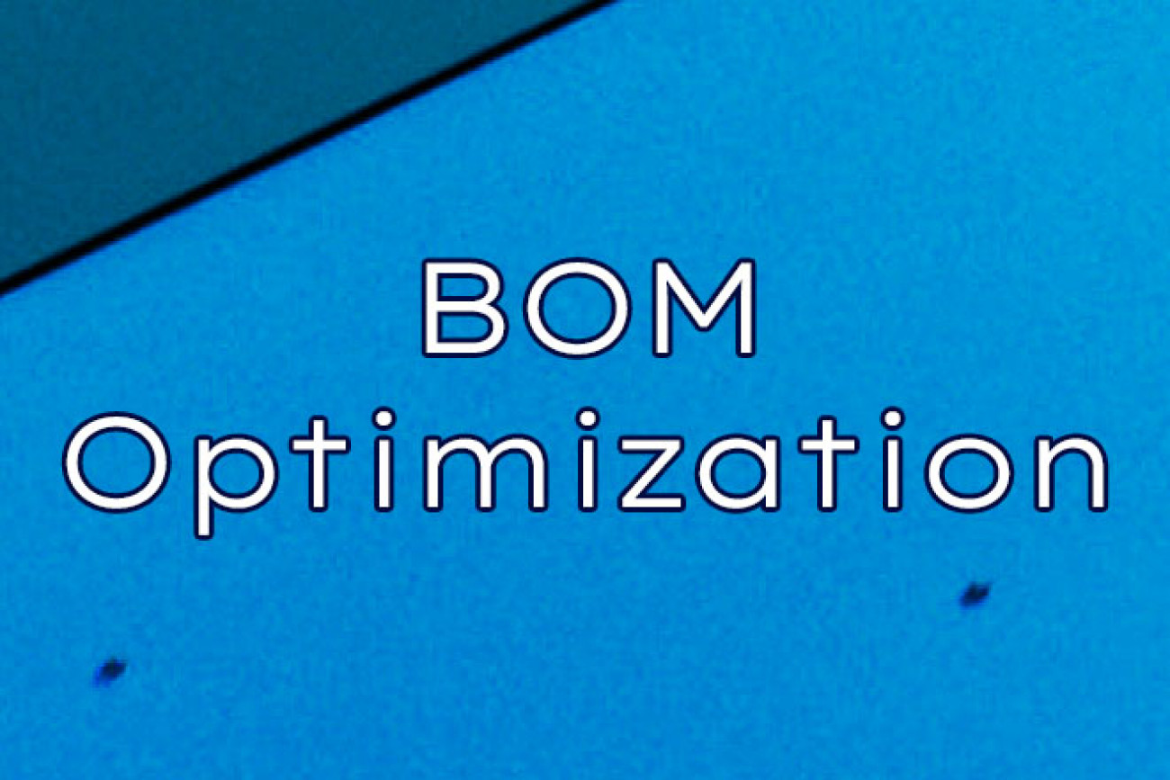 BOM Optimization YiNFY