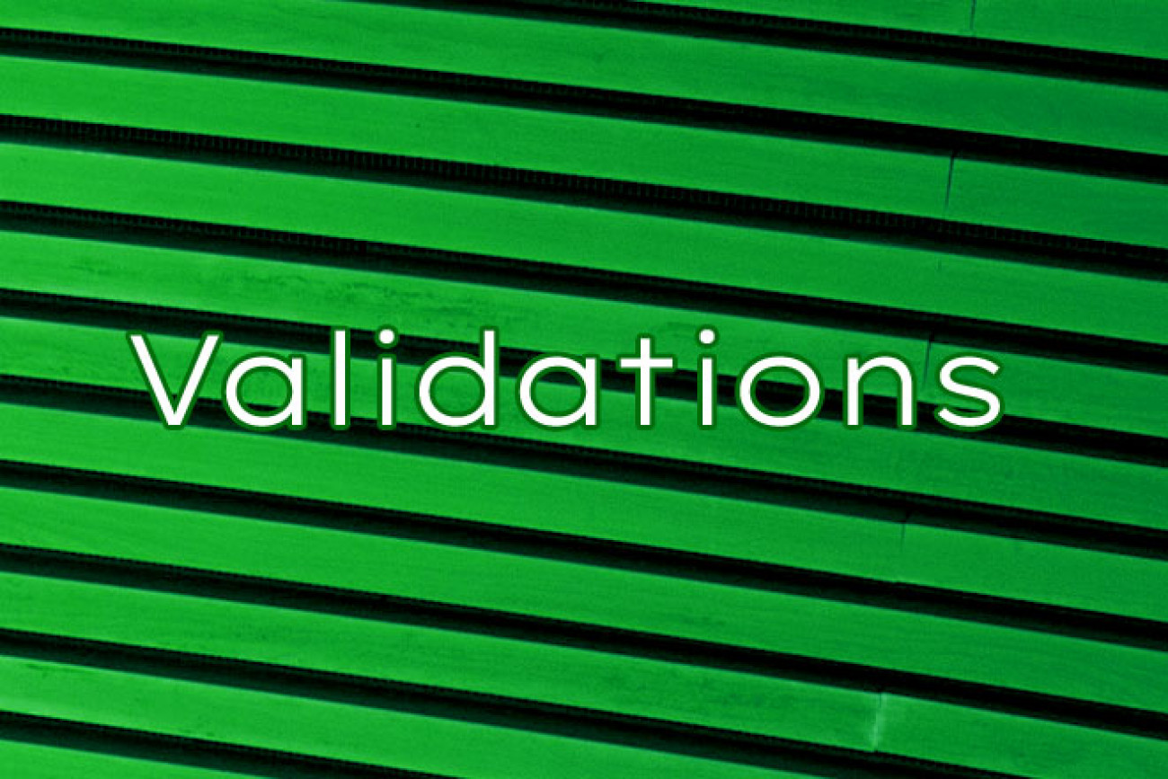 Validations YiNFY