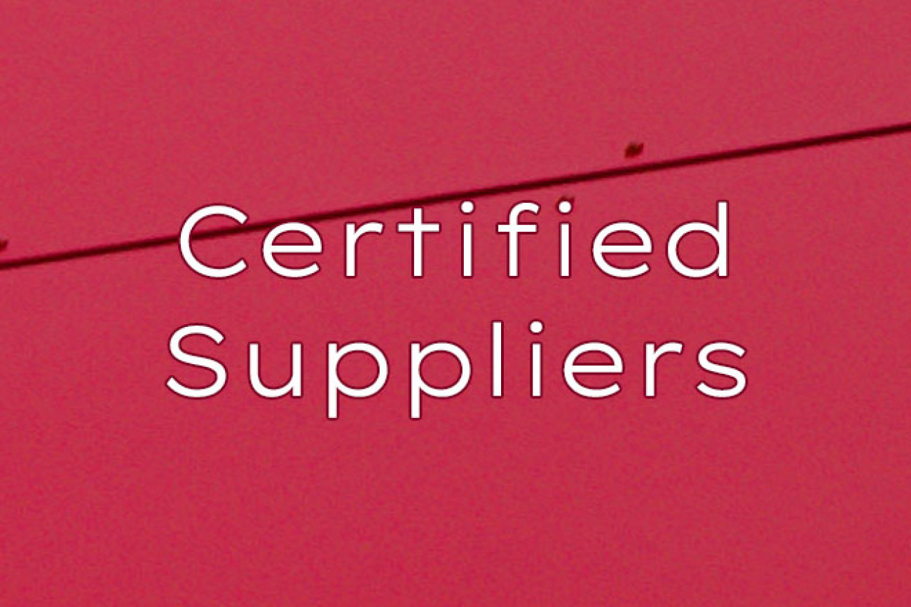 Certified Suppliers YiNFY